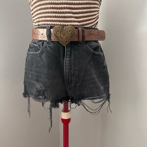 Garage festival black shorts